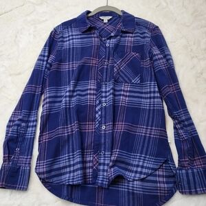 Orvis button down flannel great condition women’s small